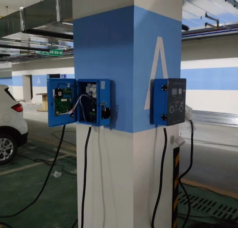 电动汽车交流充电桩壁挂式